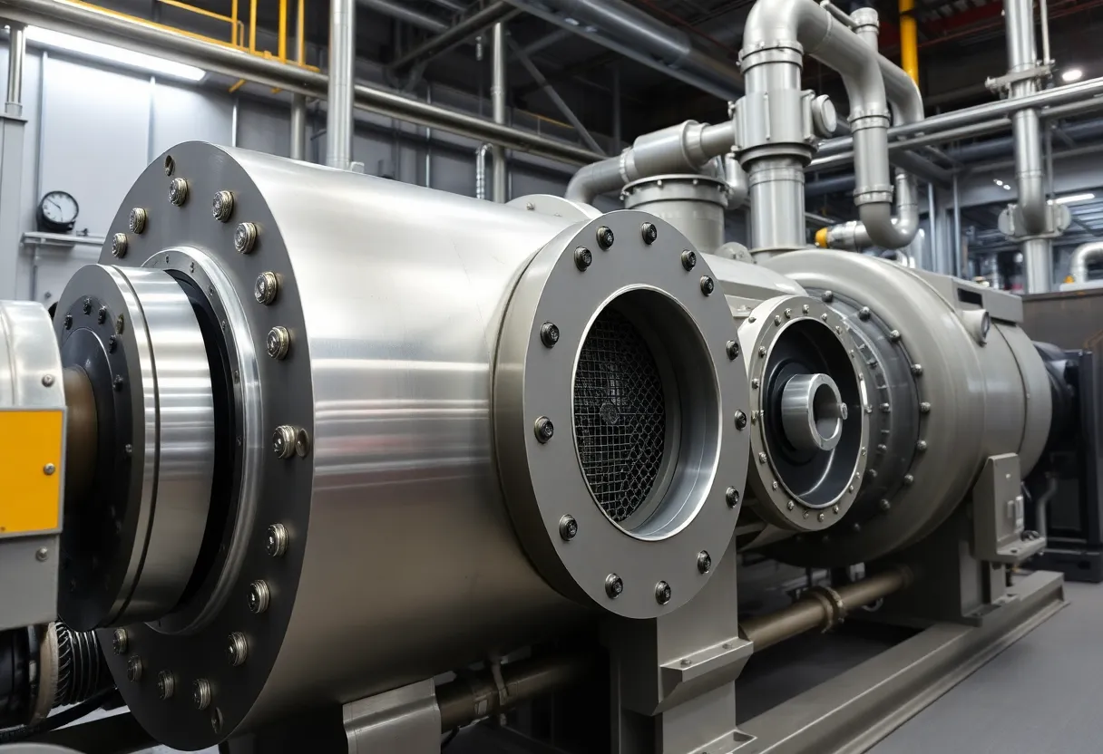 Industrial rotary machinery commissioning